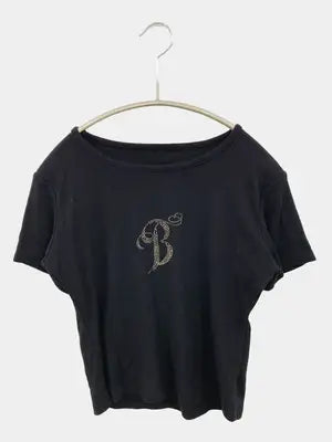Tシャツ/カットソー/トップス/ブラック