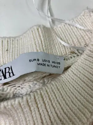 ZARA/ザラ/ベスト/トップス/ホワイト/USA S