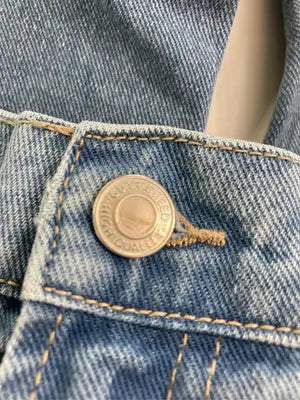 moment+/モーメントプラス/デニムパンツ/パンツ/ブルー/M