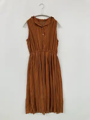 r・p・s/アールピーエス/シャツワンピース/ワンピース/ドレス/オレンジ/M