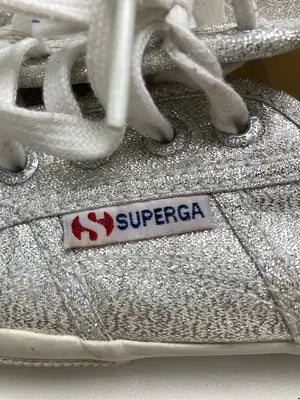 SUPERGA/スペルガ/スニーカー/シューズ/シルバー/37