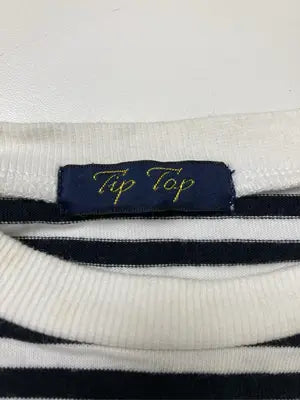 Tip Top/ティップトップ/Tシャツ/カットソー/トップス/ブラック/F