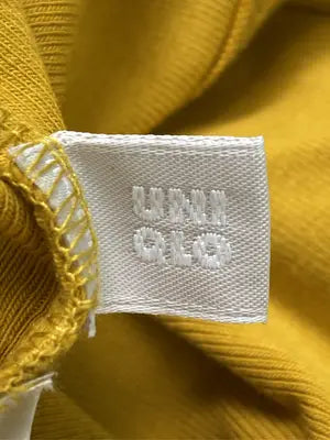 UNIQLO/ユニクロ/Tシャツ/カットソー/トップス/イエロー/L