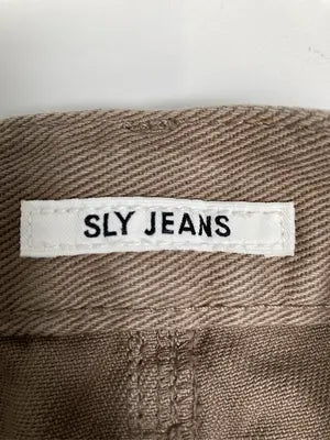 SLY JEANS/スライジーンズ/ショート/ミニスカート/スカート/ブラウン/2