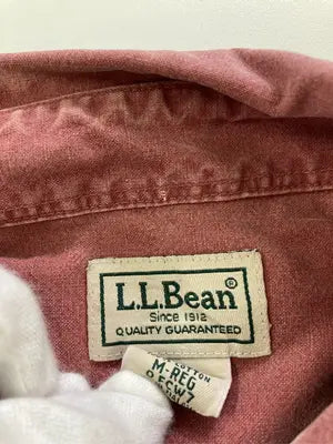 L.L.Bean/エルエルビーン/シャツ/ブラウス/トップス/レッド/M-REG