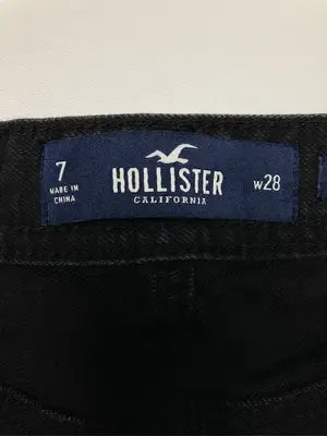HOLLISTER/ホリスター/デニムパンツ/パンツ/ブラック/W28