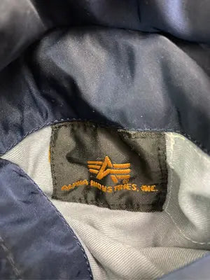 ALPHA INDUSTRIES INC./アルファインダストリーズ/MA-1/ジャケット/アウター/ネイビー/M