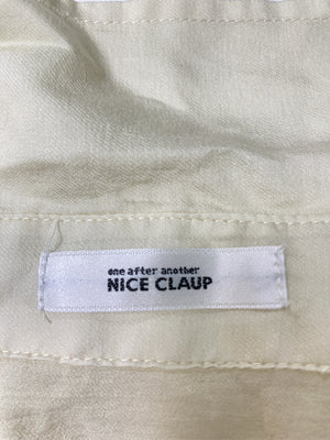 NICE CLAUP/ナイスクラップ/シャツ/ブラウス/トップス/アイボリー/F