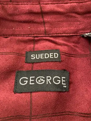 GEORGE/ジョージ/シャツ/ブラウス/トップス/レッド/M(38/40)
