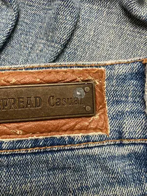 SPREAD Casual/デニムパンツ/パンツ/ブルー