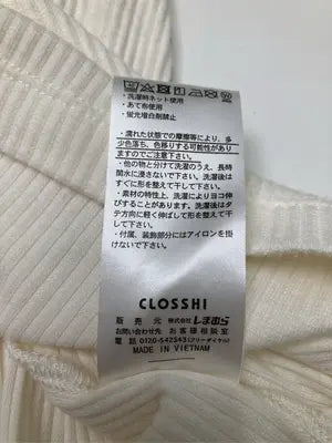 CLOSSHI/クロッシー/Tシャツ/カットソー/トップス/ホワイト/M
