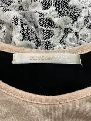 OLIVE des OLIVE/オリーブデオリーブ/Tシャツ/カットソー/トップス/ベージュ