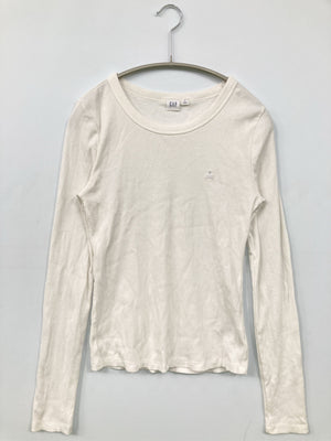 GAP/ギャップ/Tシャツ/カットソー/トップス/ホワイト/S