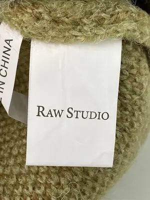 raw studio/ニット/セーター/トップス/グリーン/F