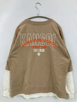 KANGOL/カンゴール/Tシャツ/カットソー/トップス/ベージュ/M