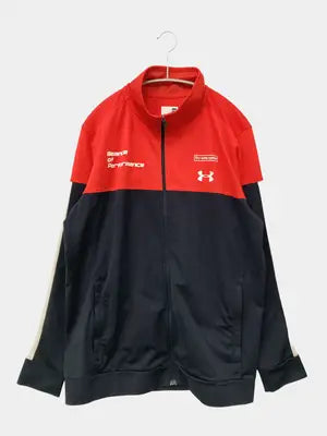 UNDER ARMOUR/アンダーアーマー/ジャージ/トラックジャケット/トップス/レッド/XL