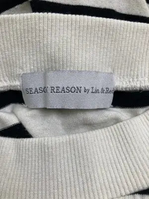 SEASON REASON by Lin.&Red/シーズンリーズンバイリンアンドレッド/Tシャツ/カットソー/トップス/ホワイト/4L   バスト107～115  身長154～162