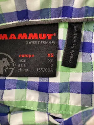 MAMMUT/マムート/シャツ/ブラウス/トップス/グリーン/XS