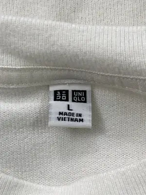 UNIQLO/ユニクロ/スウェット/トップス/ホワイト/L