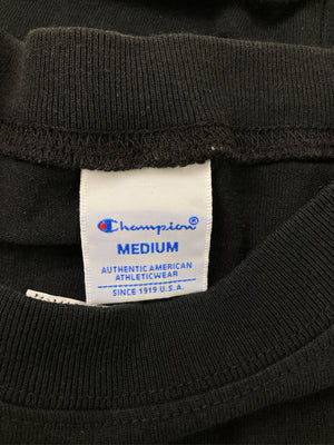 Champion/チャンピオン/Tシャツ/カットソー/トップス/ブラック/M