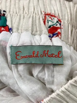 Emerald Motel/エメラルドモーテル/ミモレ/半端丈スカート/スカート/ベージュ