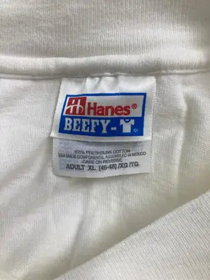 Hanes/ヘインズ/Tシャツ/カットソー/トップス/ホワイト/XL