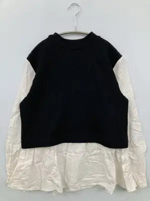 Lutique/ルティーク/Tシャツ/カットソー/トップス/ブラック/M   バスト79～87  身長154～162