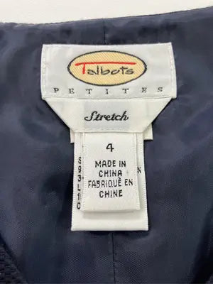Talbots petites/ベスト/トップス/ネイビー/4