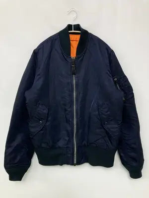 ALPHA INDUSTRIES INC./アルファインダストリーズ/MA-1/ジャケット/アウター/ネイビー/M
