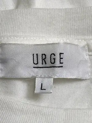 URGE/Tシャツ/カットソー/トップス/ホワイト/L