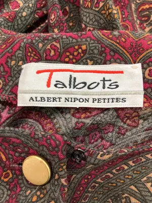 TALBOTS/タルボッツ/ワンピース/ワンピース/ドレス/レッド/標記無し