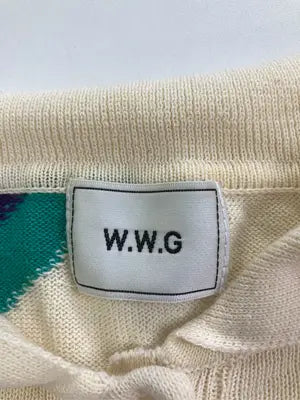 W.W.G/フーズフーギャラリー/ポロシャツ/トップス/アイボリー/F