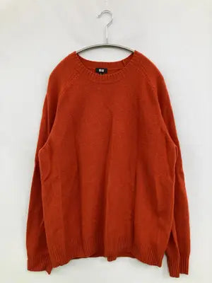 UNIQLO/ユニクロ/ニット/セーター/トップス/オレンジ/XL