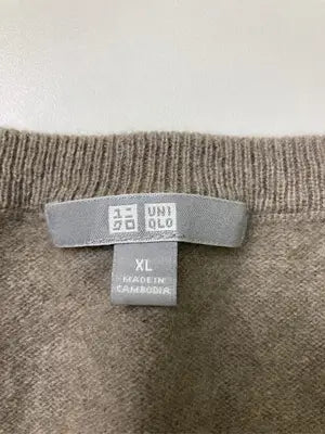 UNIQLO/ユニクロ/ニット/セーター/トップス/ブラウン/XL