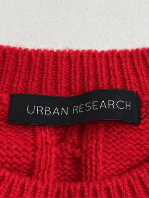 URBAN RESEARCH/アーバンリサーチ/ニット/セーター/トップス/レッド/Free