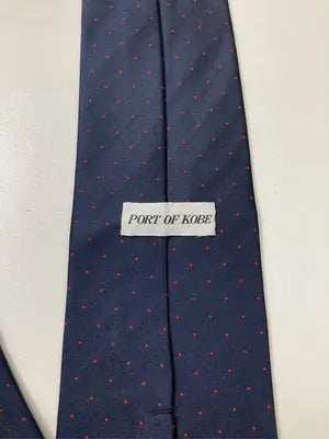 PORT OF KOBE/ネクタイ/ファッション雑貨/ネイビー