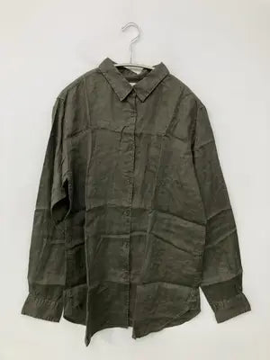 UNIQLO/ユニクロ/シャツ/ブラウス/トップス/カーキ/XL