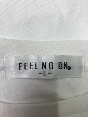 FEEL NO ON/Tシャツ/カットソー/トップス/ホワイト/L