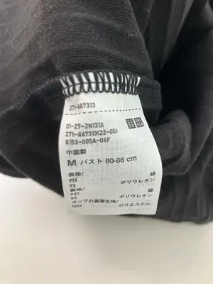 UNIQLO/ユニクロ/タンクトップ/トップス/ブラック/M