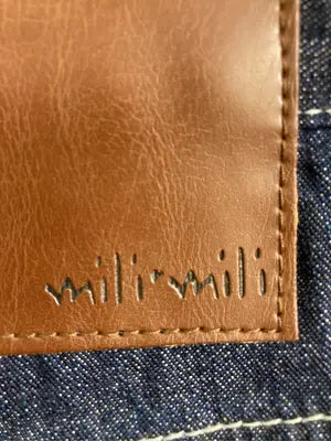 mili mili/デニムパンツ/パンツ/ネイビー/L