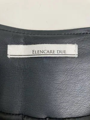 ELENCARE DUE/エレンカーレデュエ/レザージャケット/ジャケット/アウター/ブラック/F