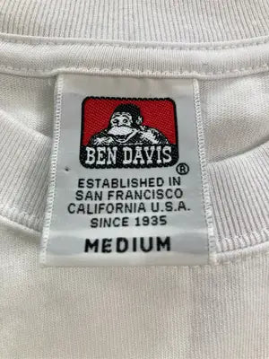 BEN DAVIS/ベンデイビス/Tシャツ/カットソー/トップス/ホワイト/M