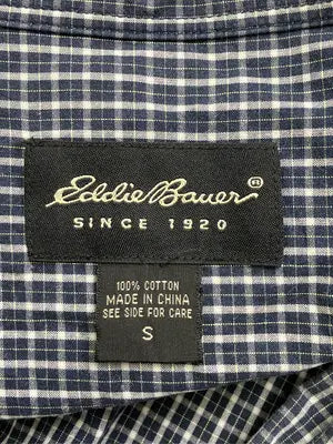 Eddie Bauer/エディーバウアー/シャツ/ブラウス/トップス/ネイビー/S