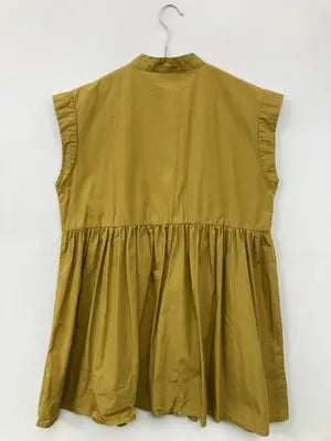 forksy./フォルクシー/ノースリーブ/トップス/ゴールド/M  バスト79～87　身長154～162