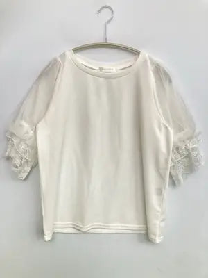 RIVIETTA/Tシャツ/カットソー/トップス/ホワイト/L   バスト86～94   身長154～162