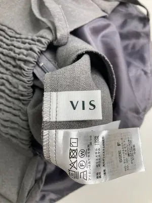 ViS/ビス/パンツドレス/ワンピース/ドレス/グレー/F