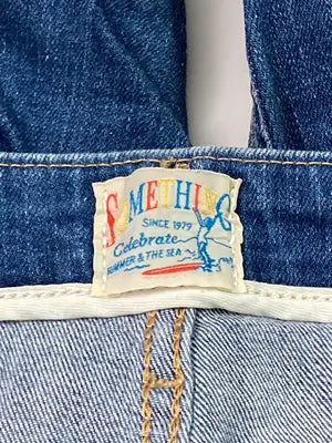 SOMETHING/サムシング/デニムパンツ/パンツ/ブルー/S