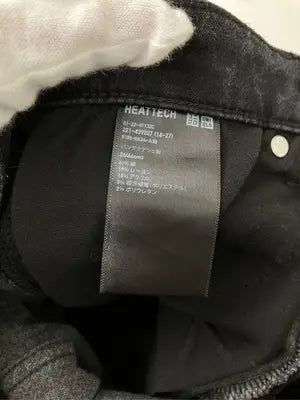 UNIQLO/ユニクロ/デニムパンツ/パンツ/ブラック/26(66cm)
