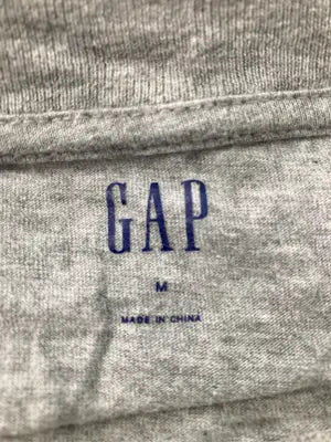GAP/ギャップ/Tシャツ/カットソー/トップス/グレー/M