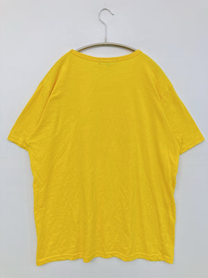 Doublefocus/ダブルフォーカス/Tシャツ/カットソー/トップス/イエロー/LL